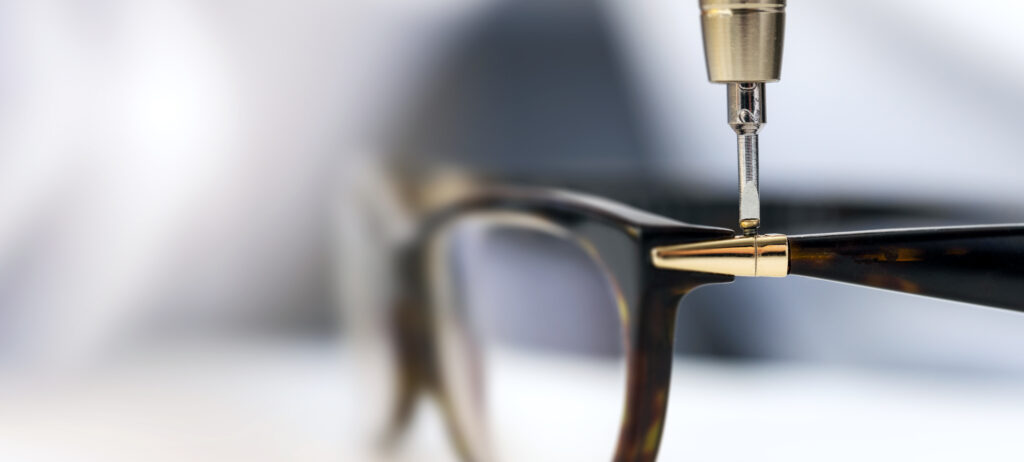 Adjust your glasses at home. Optician in Salt Lake City, UT