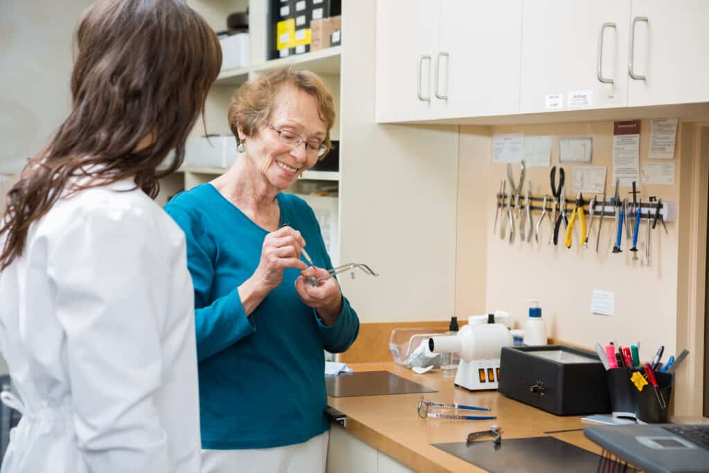 Repairing eyeglasses